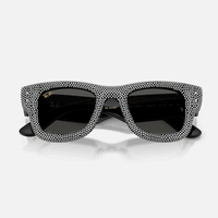 A$ap Rocky X Ray-Ban Wayfarer Puffer | Crystal Pavè
