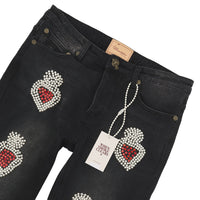 Pearl Denim | Red - Capsule NYC