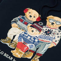 Polo Bear Family Fleece Hoodie - Capsule NYC