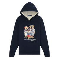 Polo Bear Family Fleece Hoodie - Capsule NYC