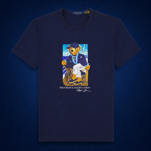 Water Bear Tee | Navy