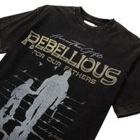 Rebellious for Our Fathers Tee | Black - Capsule NYC