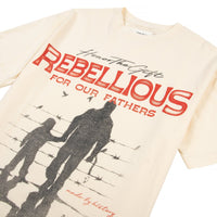Rebellious for Our Fathers Tee | Bone - Capsule NYC