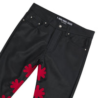 Red Leather Pant - Capsule NYC