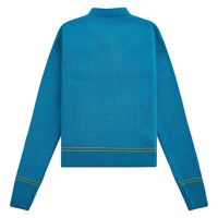 Roundneck Logo Sweater | Cobalt - Capsule NYC