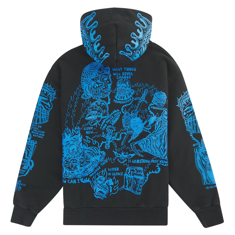 Sabata Hoodie Blue/Black – Capsule NYC
