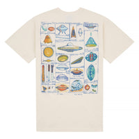 Schematic Tee | Gardenia - Capsule NYC