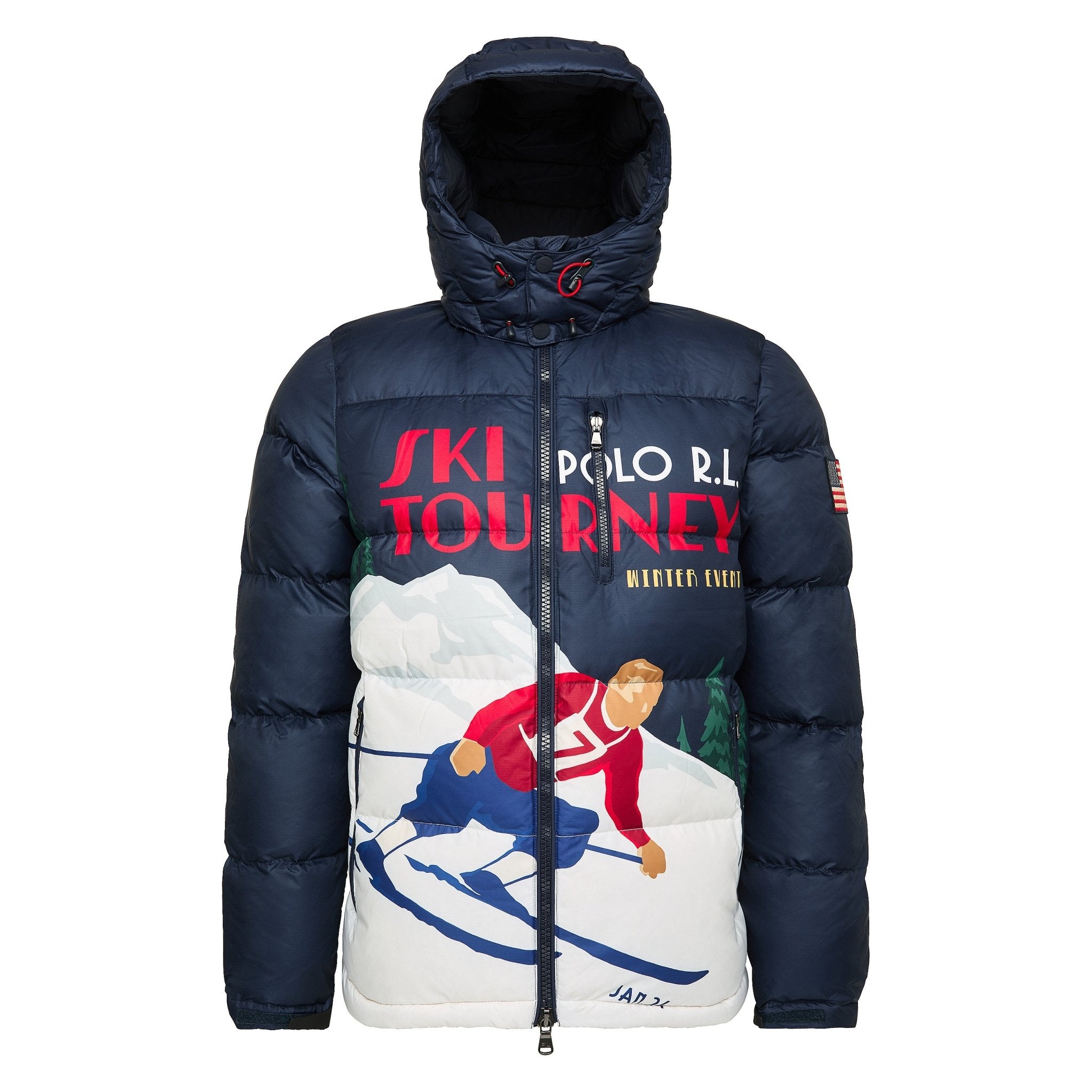 Polo ski down jacket hotsell