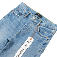 Skinny Coated Indigo Denim - Capsule NYC