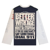 Smear Reversible L/S Tee | In & Out - Capsule NYC