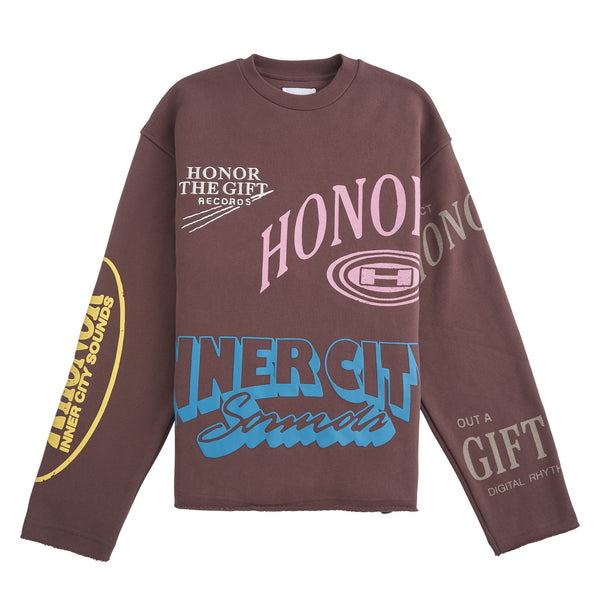 ◇1993studio◇ Recording Studio Sweatshirt Brown MUSINSA | 1993STUDIO [CHODAN] Applique Graphic Hooded Zip
