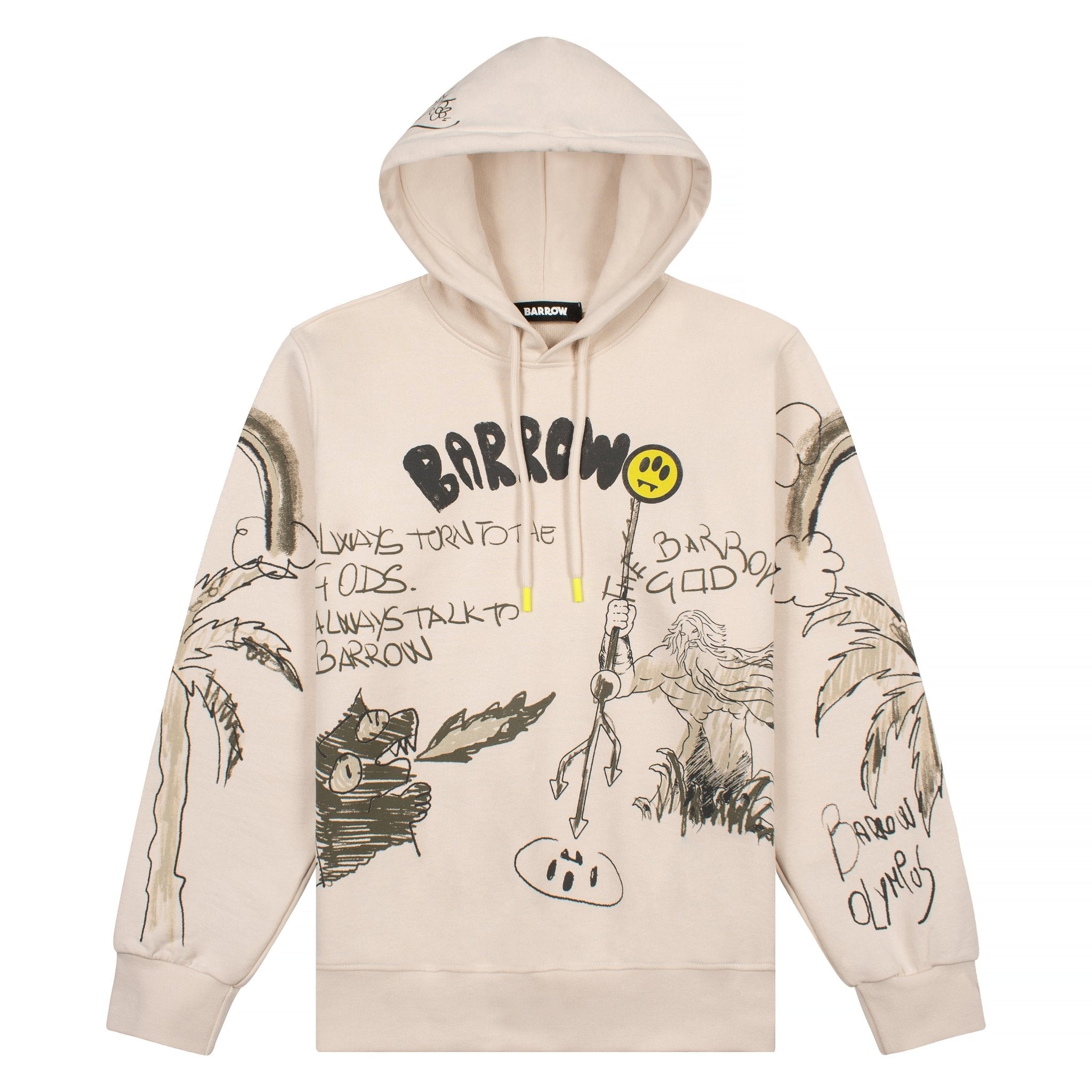 BARROW Cotton sweatshirt with iconic charm セール Barrow Sale – Capsule NYC