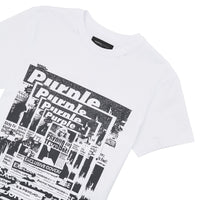 Tabloids Tee | White - Capsule NYC