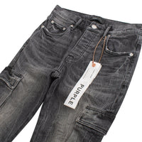 Tinted Worn Flared Cargo Denim - Capsule NYC