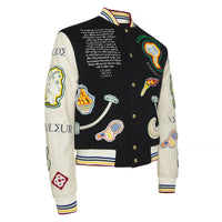 Venus Chenille Embroidered Patchwork Jacket - Capsule NYC