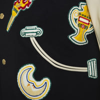 Venus Chenille Embroidered Patchwork Jacket - Capsule NYC