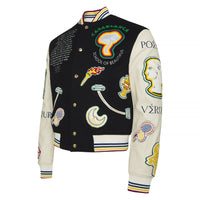 Venus Chenille Embroidered Patchwork Jacket - Capsule NYC