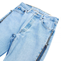 Vintage Reworked Denim | Light Wash Size 30 - Capsule NYC