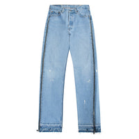 Vintage Reworked Denim | Light Wash Size 30 - Capsule NYC