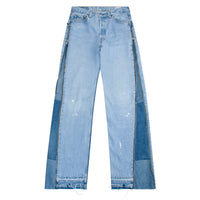 Vintage Reworked Denim | Light Wash Size 30 - Capsule NYC