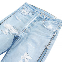Vintage Reworked Denim | Light Wash Size 32 - Capsule NYC