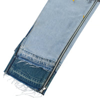 Vintage Reworked Denim | Light Wash Size 34 - Capsule NYC