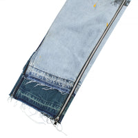 Vintage Reworked Denim | Light Wash Size 34 - Capsule NYC