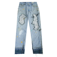 Vintage Reworked Denim | Light Wash Size 34 - Capsule NYC