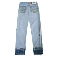 Vintage Reworked Denim | Light Wash Size 34 - Capsule NYC