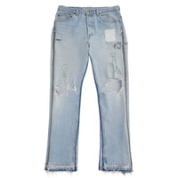 Vintage Reworked Denim | Light Wash Size 36 - Capsule NYC