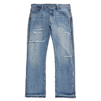 Vintage Reworked Denim | Light Wash Size 38 - Capsule NYC