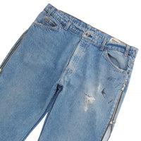 Vintage Reworked Denim | Light Wash Size 38 - Capsule NYC
