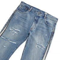 Vintage Reworked Denim | Light Wash Size 38 - Capsule NYC