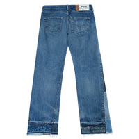 Vintage Reworked Denim | Medium Wash Size 34 - Capsule NYC