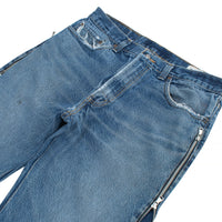 Vintage Reworked Denim | Medium Wash Size 34 - Capsule NYC