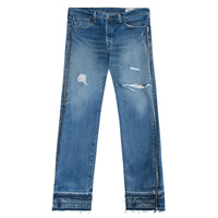 Vintage Reworked Denim | Medium Wash Size 34 - Capsule NYC