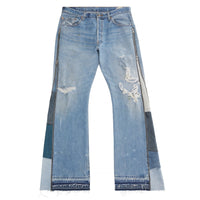 Vintage Reworked Denim | Medium Wash Size 36 - Capsule NYC