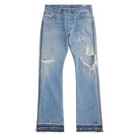Vintage Reworked Denim | Medium Wash Size 36 - Capsule NYC
