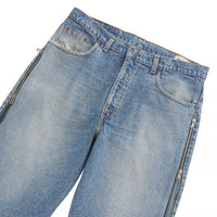 Vintage Reworked Denim | Medium Wash Size 36 - Capsule NYC
