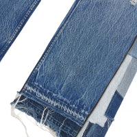 Vintage Reworked Denim | Medium Wash Size 38 - Capsule NYC