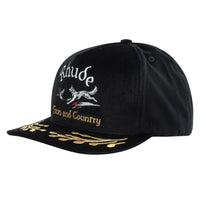 Wine Country Souvenir Hat | Black - Capsule NYC