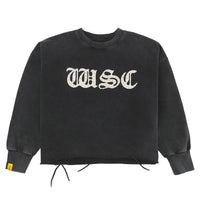 WSC Rhinestone Sweatshirt | Black/White - Capsule NYC