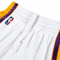 09-10 LA Lakers Authentic Short | White - Capsule NYC