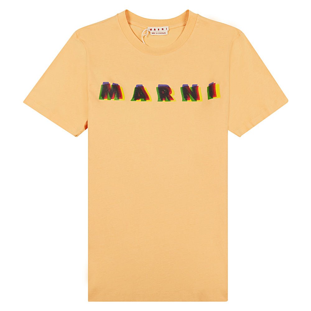 Marni ロゴ Tシャツ | イエロー | FARFETCH JP
