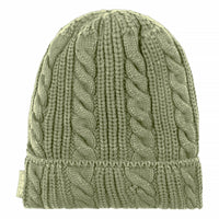 ABC 12(3) Cableknit Beanie | Aventurine Green - Capsule NYC