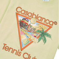 Afro Cubism Tennis Club Tee | Pale Green - Capsule NYC