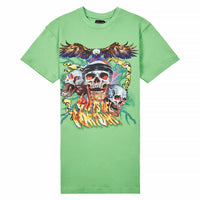 Bad to the Bone Tee | Lime Green - Capsule NYC