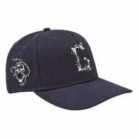 Barbed Wire Snapback Hat | Navy - Capsule NYC