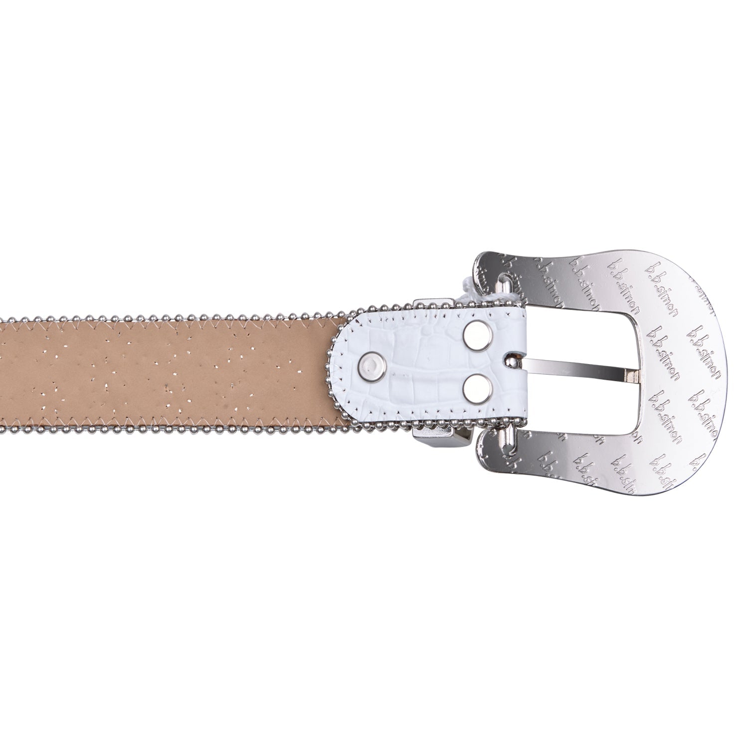 Blanc Swarovski Belt – Capsule NYC