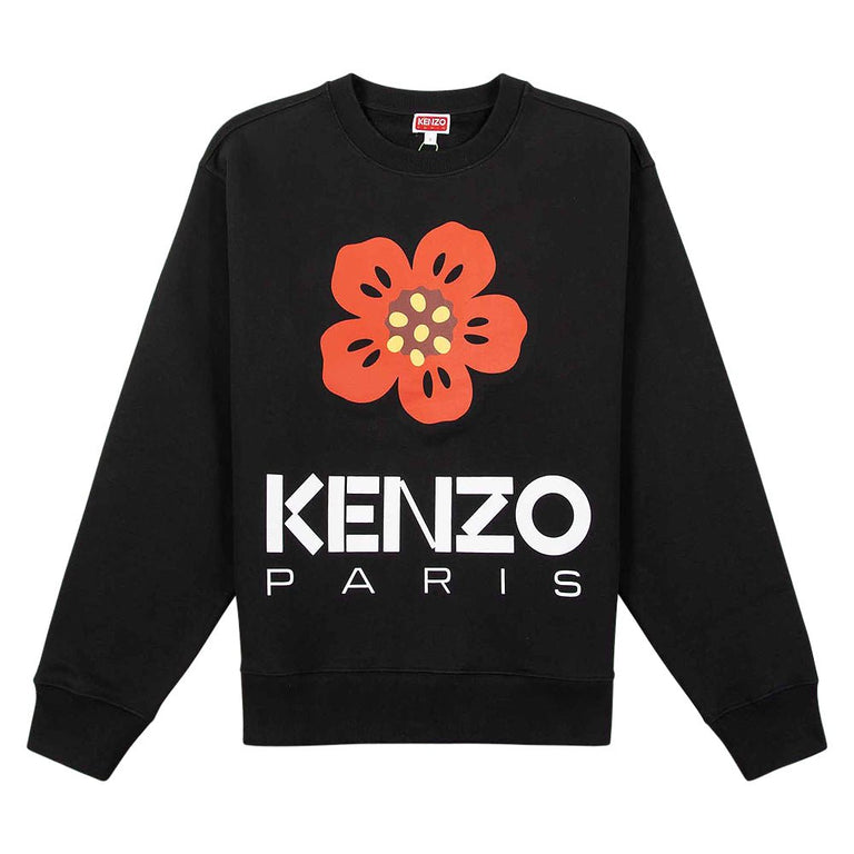 Boke Flower Sweatshirt | Black – Capsule NYC